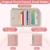 Small Wallet Women RFID Blocking Bifold Leather Wallets for Women