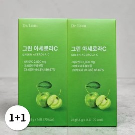 Dr. Lin [1+1] Dr.Lin Green Acerola Powder Vitamin C 14 packs (2) / [1+1] 닥터린 그린 아세로라 분말 비타민C 14포 2개
