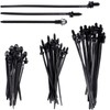 BENLIUDH Push Mount Wire Ties, Snap in Zip Tie Automotive