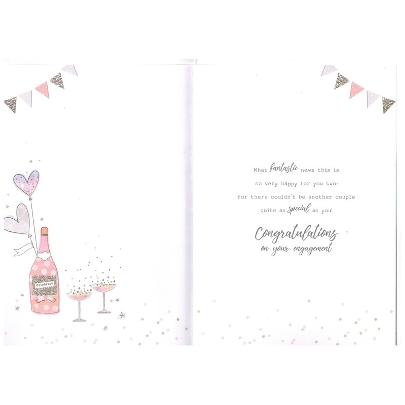 Special Daughter and Her Fiance on Your Engagement Congratulations Card
