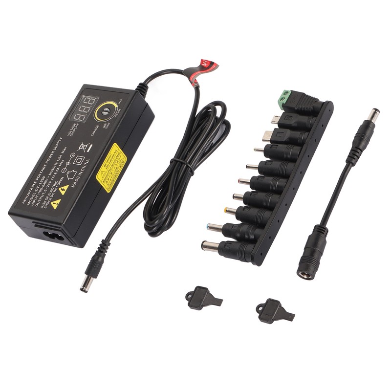 60W Universal Power Supply Adjustable DC 5V‑24V Variable Switching AC/DC