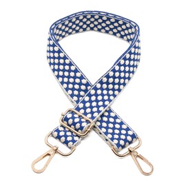 Correa larga para cartera ancha, correa de hombro ajustable, correa de repuesto para bolso de mano, Estilo4-Azul, 72-127cm