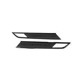 Volkswagen Original Transporter Lettering Set Mudguard Indicator Light Plaque, Black, Only for T6.1 Facelift