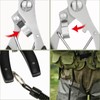 Annyswit 3 Pcs Portable Fishing Pliers Snips Set with Lanyard