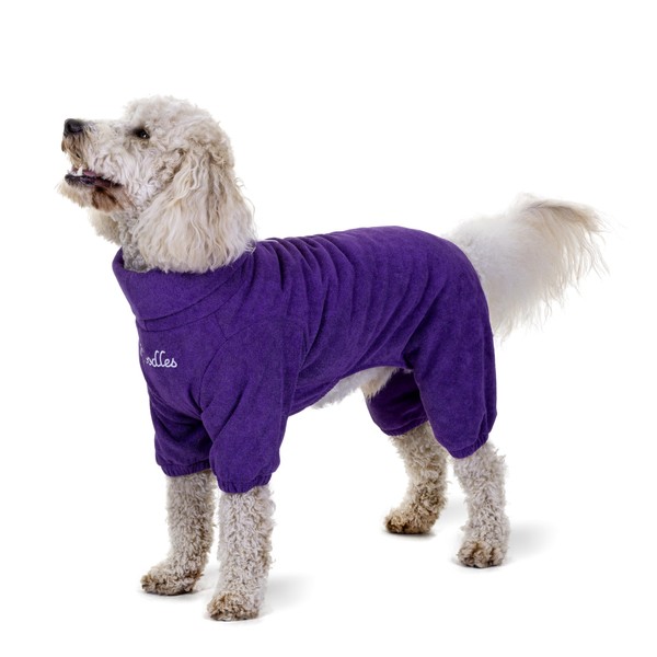 Mikki Doodles Dog Drying Robe, for Curly Coats, Highly Absorbent