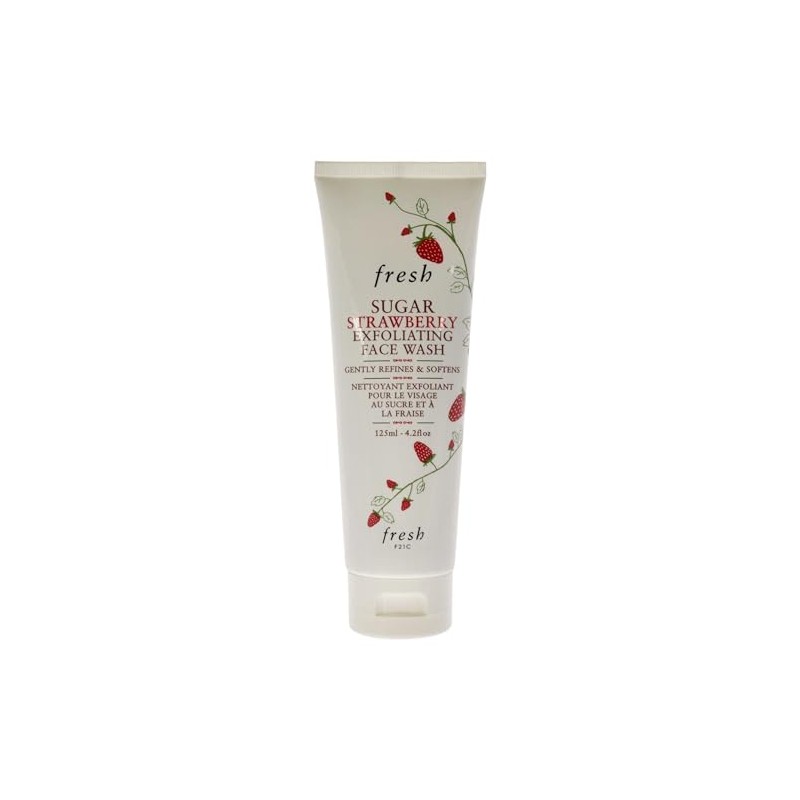 Fresh Sugar Strawberry Exfoliating Face Wash Cleanser Women 4.2 oz