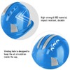Construction Site Protective Cap Ventilate ABS Hard Hat Reflective Stripe