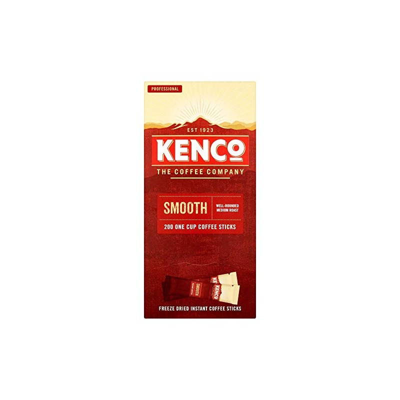 Kenco Smooth Instant Coffee 200 x 1.8g Stickpacks