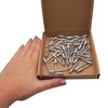 SKIR'CO (50 pcs) Countersunk Aluminium Blind Rivets 4.8 x 12