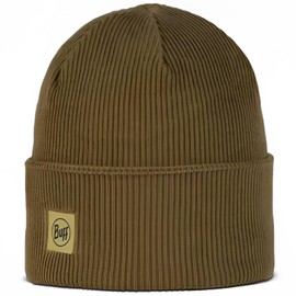 Buff Crossknit Beanie Size One Size Brindle Brown
