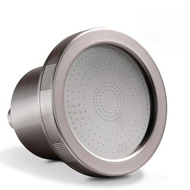MDhair Filtered Shower Head for Healthier Hair & Skin – Removes Chlorine & Heavy Metals, High Pressure Shower Head Filter for Hard Water, Dermatologist-Formulated Water Softener for Hard Water