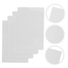 DOITOOL 100Pcs Metal Business Card Blanks Thick Engraved Sublimation Cards
