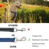 Nylon Short Leash 24 Inches Durable Dog Lead with Handle,