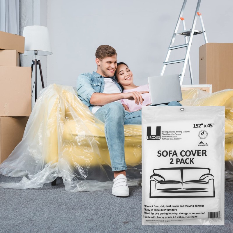 SOFA Moving Covers (2 Pack) - 45" x 152" -