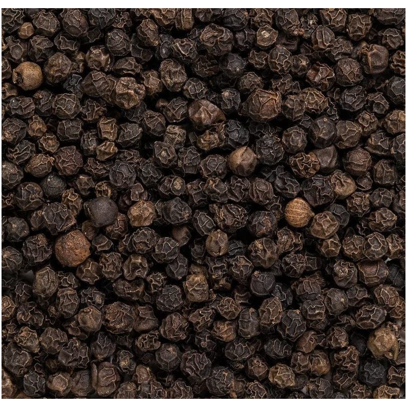 Black Malabar Peppercorns, 4 oz. Bulk Bag