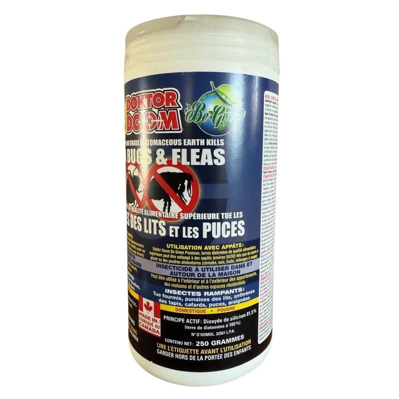 Doktor Doom Be Green Premium Food Grade Diatomaceous Earth Kills