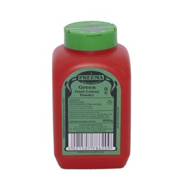 Preema Green Food Colour Powder Jar 500g - 1 Pack | A perfect for adding a bright Green hue to your culinary creations.