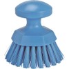 Vikan 38853 Brush,Scrub,Round,Stiff,5",PP/PBT,Blue