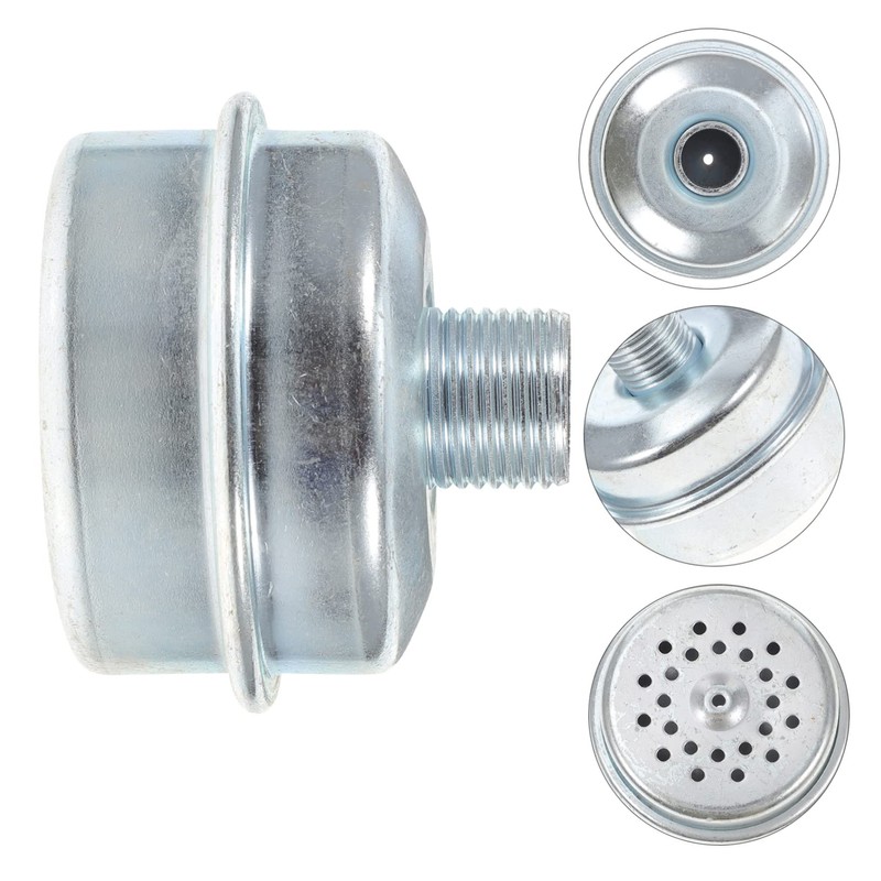 MERRYHAPY Engine Muffler for Lawn Equipment 1/2 Inch Threaded Metal