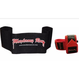 MURDEROUS ROW Bench Press Sling Shot + V2 Hardcore Extreme Pro HYBRID WRIST WRAP - 3XL