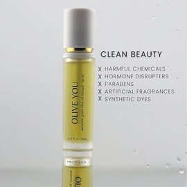 Olive You - Aceite labial hidratante no pegajoso con aceite de oliva virgen extra griego y escualano, vegano, libre de crueldad, sin parabenos, regalo