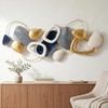 Axioglo 59" Large Wall Decor,3D Abstract Metal Wall Art for