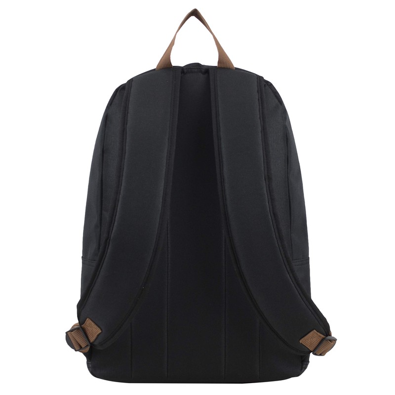 FUEL Classic Zipper Backpack With Large Front Exterior Compartment and