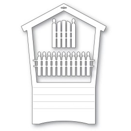 Memory Box House Frame Craft Die