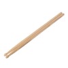 Lily Brown Wood Drumsticks 2pcs Wooden Tip Kids Students Beginners