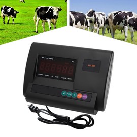 Goudergo 110V Weight Demonstrate Set with LED Display，High Accuracy Stainless Steel Junction Box, Multifunctional Weight Counting Tool for Electronic Platform Scales, Floor Scales and Forklift Scales