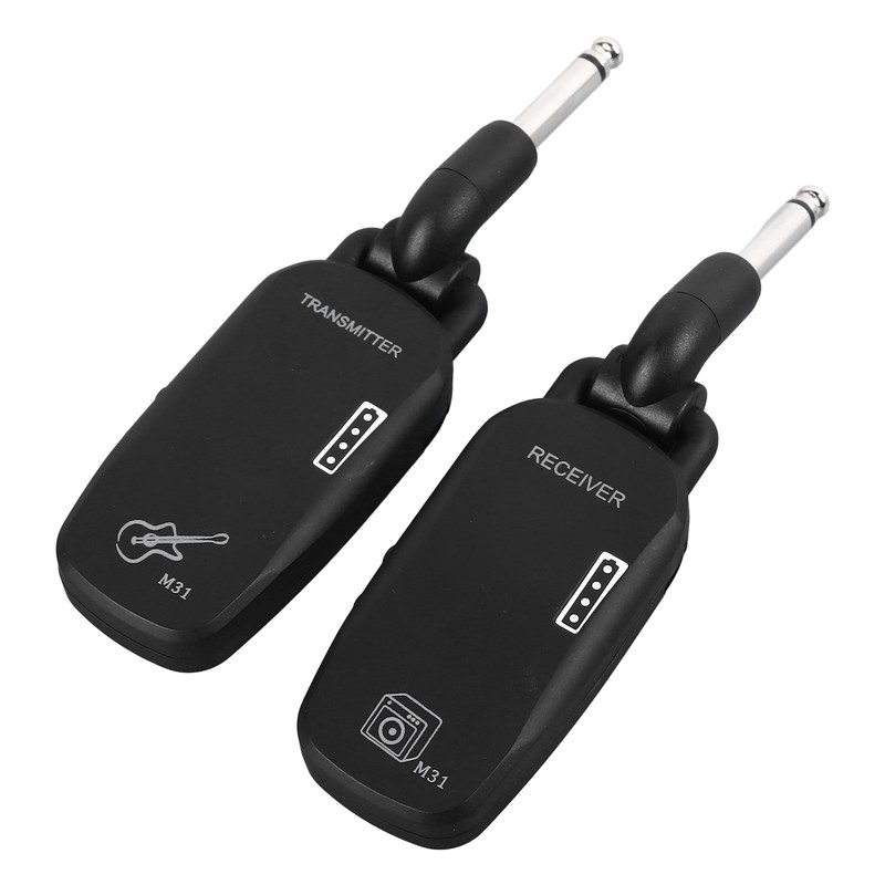 Wireless Guitar Transmitter Receiver System 50meter Bluetooth Audio Transmit Universal