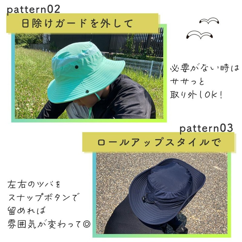 Mitas TN-BHHT Girls' Beach Hat, navy