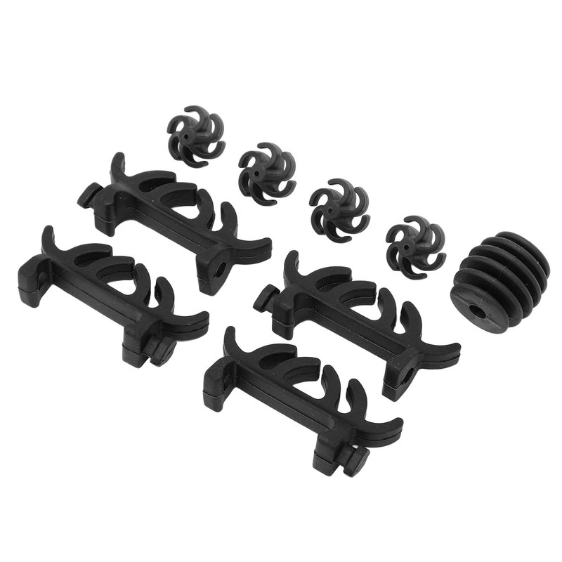 Rubber Shock Absorption Set Bow String Piece Dampening Stabilizer for
