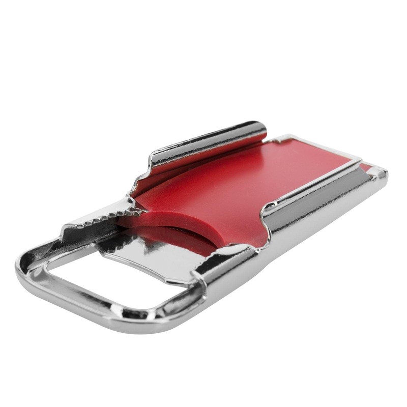 Westmark 3-in-1 Monopol Edition Steel Rubber Hermetus Silver Red Bottle