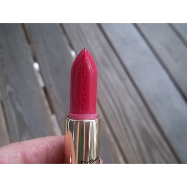 M·A·C Nib Mac Lusterglass Sheer Shine Lipstick 'POUR ANOTHER' Warm