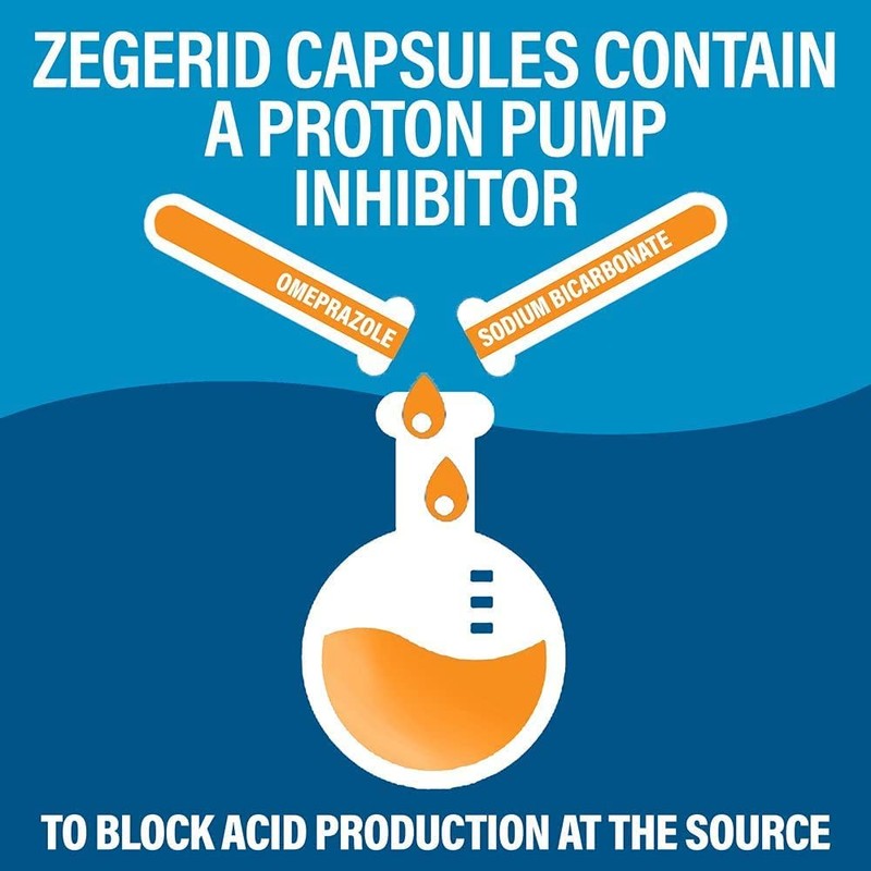 Zegerid OTC Capsules 14 Capsules (Pack of 4)