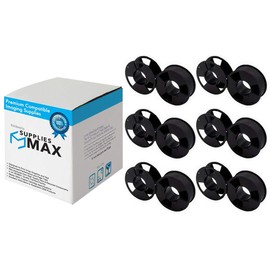 SuppliesMAX Compatible Replacement for Printronix P300/P600/P3020/P3040/P3240/P4005/P4205/P6040/P6080/P6240/P6280/P9012 Black Printer Ribbons (6/PK) (S1318)