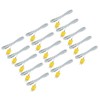 sourcing map 15pcs K Type Thermocouple Mini Connector Temperature Sensor