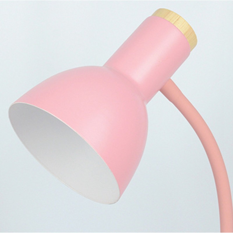 Bedside Table Lamp Eye Protection 360 Degree Bending Simple LED