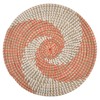 Wall Basket Natural Rattan Exquisite Rustic Decorative Hanging Woven Wall