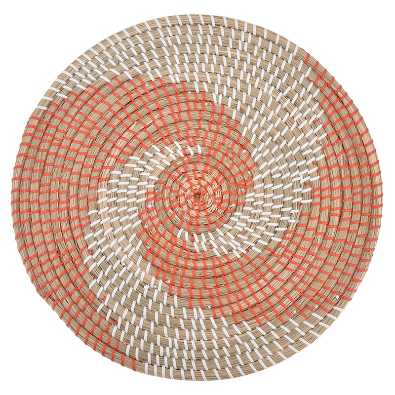 Wall Basket Natural Rattan Exquisite Rustic Decorative Hanging Woven Wall