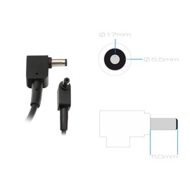 acer Predator Triton 500 (PT515-51) Original Power Supply 180.0 Watt Slime Design, Plug Size 5.5/1.7 mm (Outside/Inside)