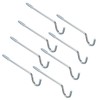 Sumnacon Curtain Rod Support for Wall 8 Pcs Single Curtain