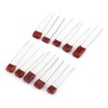 100 x Capacitors, Electrical and Electronic Components Capacitors 10 Value