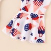 YINGISFITM 4th Fourth of July Baby Girl Outfit My First