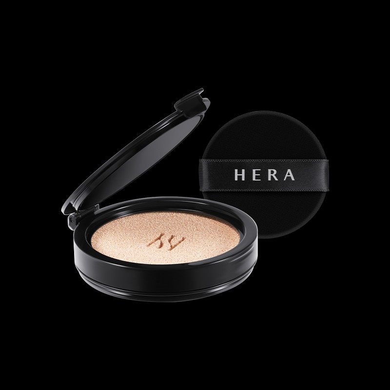 Hera [헤라]헤라 X 마크공 쿠션케이스(워시드블랙) + 블랙쿠션 리필 23N1 [Hera]
