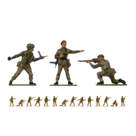 Airfix A02701V WWII British Paratroops Vintage Classics Figures 1:32 Scale Model Kit
