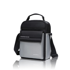 [IAWINI] ショルダーバッグ メンズ 防水大容量 メンズボディバッグ 多機能 肩がけ 斜めがけバッグ キャンバス 撥水 軽量 通勤 通学 出張 旅行 男性用 肩掛けカバン メッセンジャーバッグ人気​