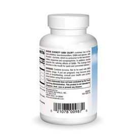 Source Naturals Serene Science, GABA Calm - Supports A Calming Mood, Quick Dissolving Orange Flavor - 60 Lozenges