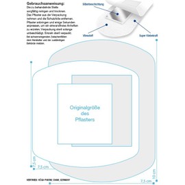 Höga-Derm Silber, Sterile Wound Dressing with for Abrasions and Light Burns 19g White (Pack of 4)